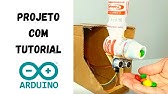 TUTORIAL com Arduino Uno para Iniciantes! Dispenser de M&M de chocolate.