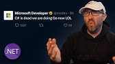 Microsoft Abandons C# and .NET !!!1!1