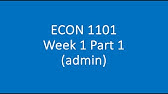Week 1 Part 1