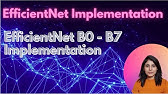 EfficientNet Implementation | EfficientNet B0 - B7 Implementation