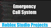 Roblox Studio Projects - Emergency Call System