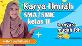 Materi Karya Ilmiah Bahasa Indonesia kelas 11 SMA/SMK