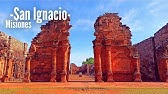 Antigua ciudad en ruinas de más de 400 años en medio de la selva | San Ignacio, Misiones