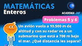 Problemas de números enteros - Problemas 5 y 6