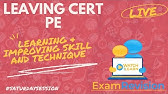 Leaving Cert PE - Topic 1: Learning and Improving Skill & Technique