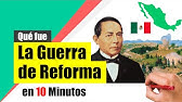 Historia de la GUERRA de REFORMA en México - Resumen | Liberales y conservadores en México.