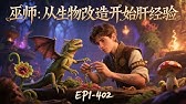 【40小时爽看】《巫师：从生物改造开始肝经验》EP1-402 林奇穿越巫师世界成为一名主修生物改造的巫师学徒，自带熟练度系统。给蜥蜴装上蝙蝠翅膀，改造成凶残又可爱的龙系生物。#悬疑#怪谈#漫畫 #小說