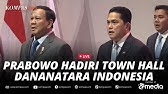 🔴LIVE - Presiden Prabowo Hadiri Town Hall Danantara Indonesia, Bahas Realisasi Investasi