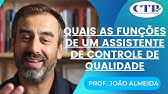 QUAIS AS FUNÇÕES DE UM ASSISTENTE DE CONTROLE DE QUALIDADE