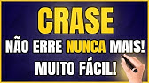 CRASE: 5 Dicas SIMPLES Sobre Como Usar Crase (CONCURSOS E VESTIBULARES)