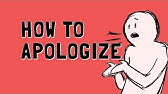 Wellcast: How to Apologize