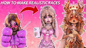 How to make realistic human faces in DTI