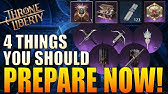 Throne and Liberty - What to Save for Tier 2 Weapons! (4 things) Do This Now!