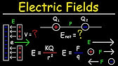 Electric Field Due To Point Charges - Physics Problems