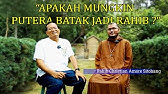 APAKAH MUNGKIN PUTERA BATAK JADI RAHIB ?