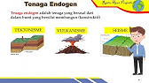 Tenaga Endogen - Dinamika Litosfer - Materi Geografi