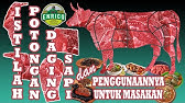 ISTILAH POTONGAN DAGING SAPI DAN PENGGUNAANNYA UNTUK MASAKAN