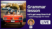 Live lesson: Useful language for travel