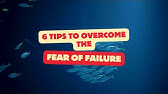 6 Tips to Overcome the Fear of Failure.   #quotes #lifelessons  #achieve #facts #positive #daily