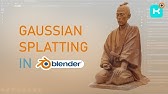 Render Gaussian Splatting in Blender - 3DGS Render Addon Quick Guide