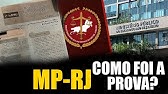 Como Foi o Concurso do MP RJ 📚 Provas, Nível de Dificuldade e Impressões