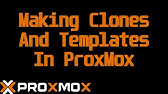 Cloning VMs and Containers in ProxMox