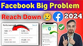 Facebook Big Problem 😢 Reach Down || Facebook Page Reach Decrease || Facebook Reach Problem