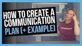 Project Communication Plan [STEP-BY-STEP INSTRUCTIONS]