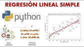 REGRESIÓN LINEAL SIMPLE EN PYTHON CON PREDICCIÓN