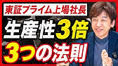 マルチタスクの生産性が爆増！東証プライム上場社長が実践する時間術&効率化の極意