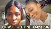 PRODUCTS I USED TO LIGHTEN MY SKIN 2-3 SHADES LIGHTER WITHOUT BLEACHING. HOW I LIGHTEN MY SKIN 3x