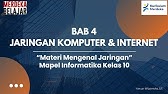 Materi Informatika Kelas 10 BAB 4 Mengenal Jaringan Komputer