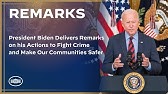 President Biden Delivers Remarks on his Actions to Fight Crime and Make Our Communities Safer