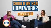 Should We Ban Homework? Homework Debate For Teachers