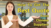 How To Get The Best Quote From Chinese Suppliers?  | 3 Tips You Should Know