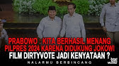 PRABOWO : KITA BERHASIL MENANG PILPRES 2024 KARENA DIDUKUNG JOKOWI,FILM DIRTYVOTE JADI KENYATAAN ?