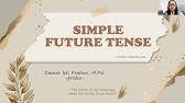 Belajar Simple Future Tense #futuretense #funEnglish #priska