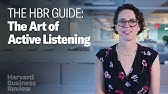 The Art of Active Listening | The Harvard Business Review Guide