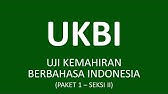 TRY OUT UKBI (UJI KEMAHIRAN BERBAHASA INDONESIA) SEKSI MERESPONS KAIDAH - PAKET 1