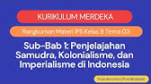 Kurikulum Merdeka Rangkuman IPS Kelas 8 Tema 3 Penjelajahan Samudra, Kolonialisme, dan Imperialisme