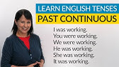 Learn English Tenses: PAST CONTINUOUS