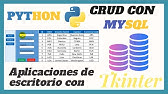 Desarrollando una interfaz gráfica para CRUD en Python y MySQL paso a paso