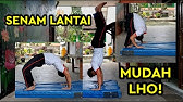 Senam Lantai-roll depan, roll belakang, sikap lilin, kayang, meroda, loncat harimau, handstand-roll