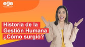 Historia de la gestión humana. Cómo surgió recursos humanos #Ninfavega #EscuelaEGE