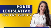 Poder LEGISLATIVO como VOCÊ NUNCA VIU! | Direito Constitucional | Adriane Fauth