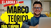 CÓMO HACER UN MARCO TEÓRICO FÁCIL Y RÁPIDO PASO A PASO | MUESTRO EJEMPLO 👨‍🏫👍