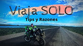 Razones y tips para viajar solo