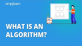 What Is An Algorithm? | What Exactly Is Algorithm? | Algorithm Basics Explained | Simplilearn