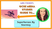 GCSE Media - Superheroes by Stormzy