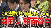 日本にいる迷惑中国人、一掃できるかもしれません【国会中継/切り抜き】